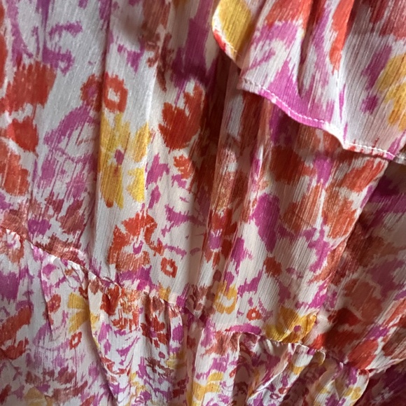 AQUA Pink Multi Leopard Maxi Dress - Picture 5 of 7